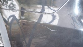 Бампер задний Subaru SHJ, б/у, рваный.